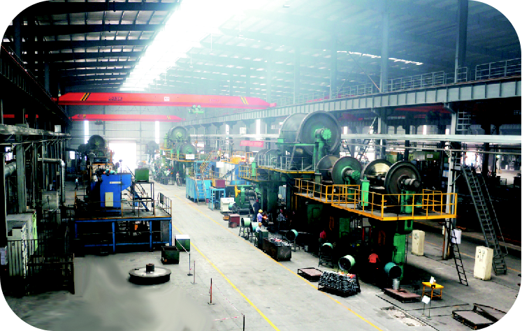 How is the forging equipment processed?